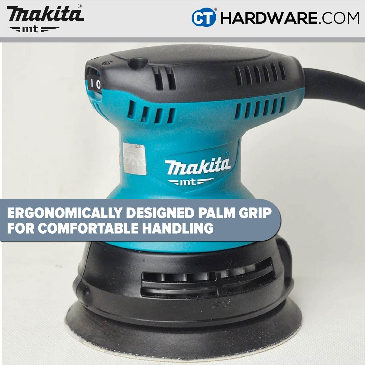 Makita MT M9202B Random Orbit Sander 180W 5" (125mm)