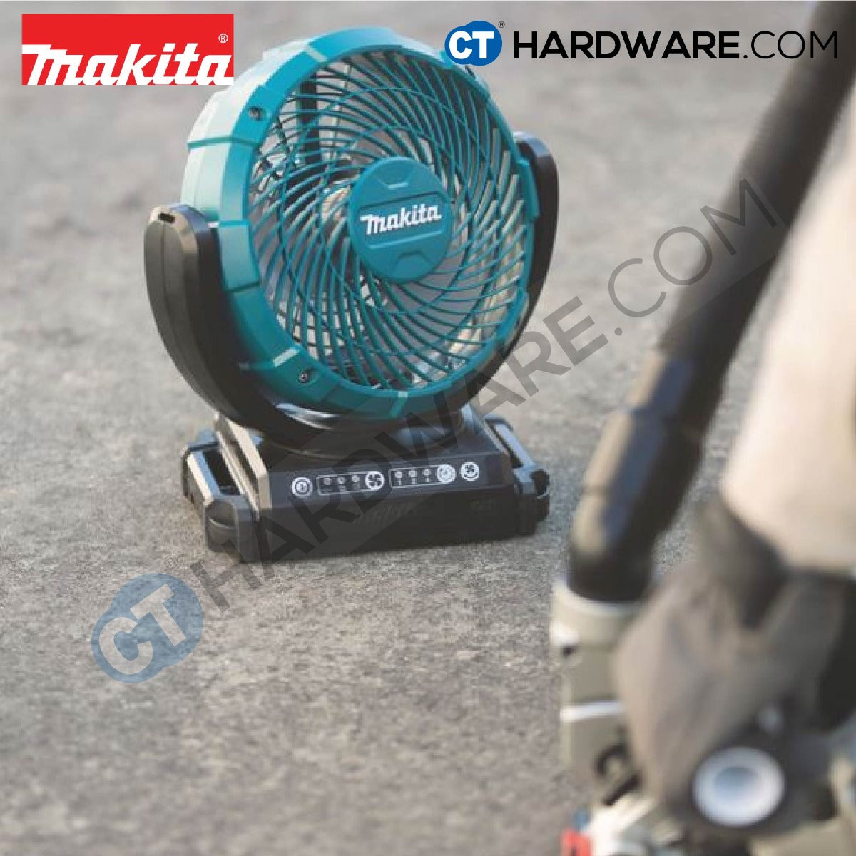 MAKITA CF101DZ CORDLESS FAN 12V NO BATTERY & CHARGER ( SOLO ) CXT