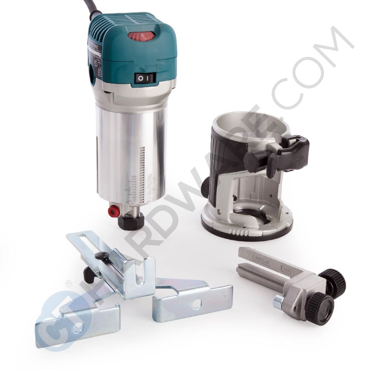 Makita RT0700C Trimmer 710W Includes 1/4" & 3/8" Collet