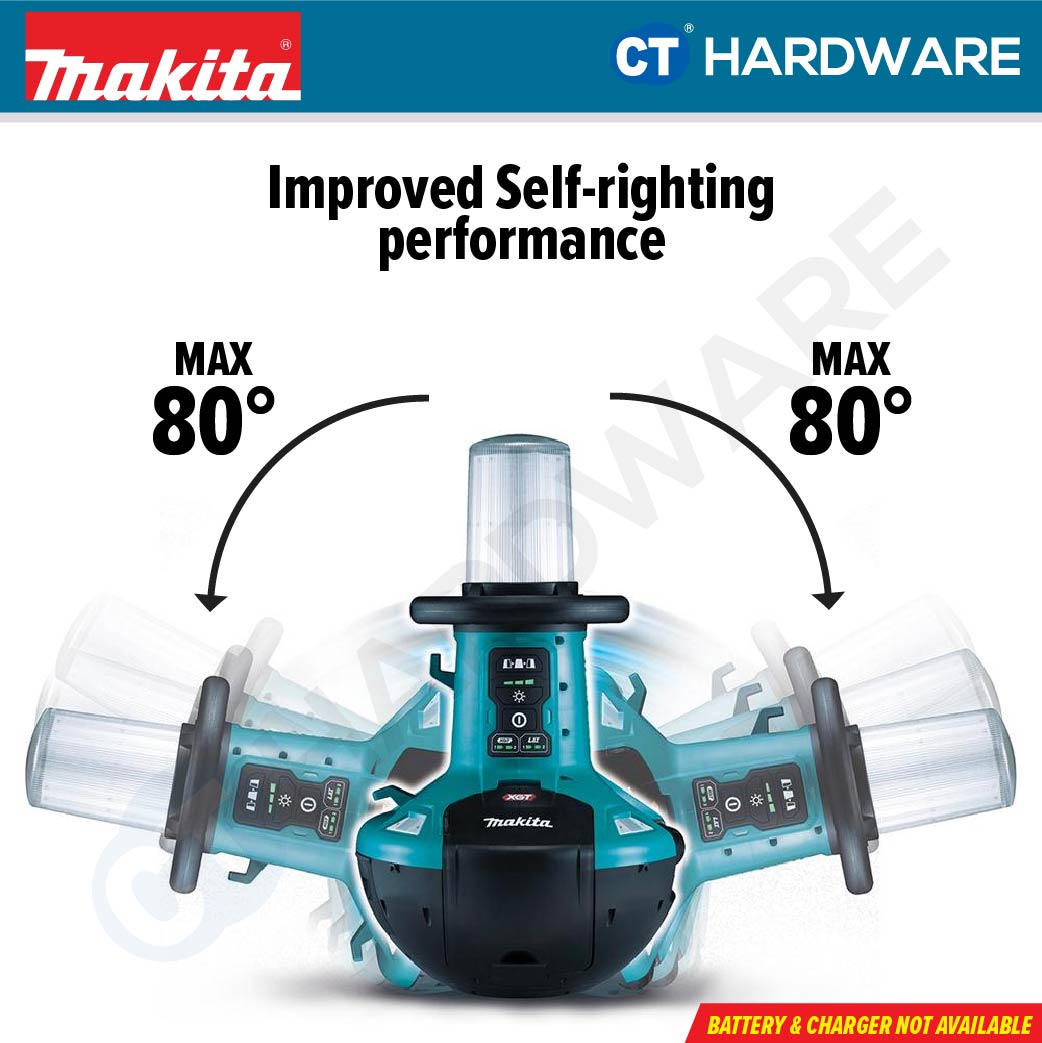 Makita ML010G Cordless Area Worklight 40Vmax / 18V 1500-5500LM (Body Only)