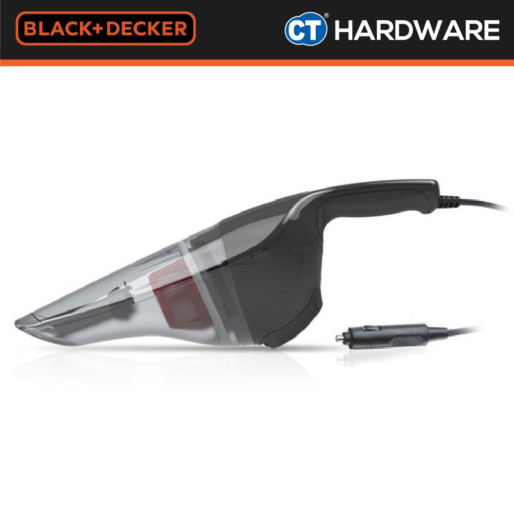 BLACK+DECKER NV1210AV Handheld Dustbuster Car Vacuum 12V C/W Accessories Kit 370ml
