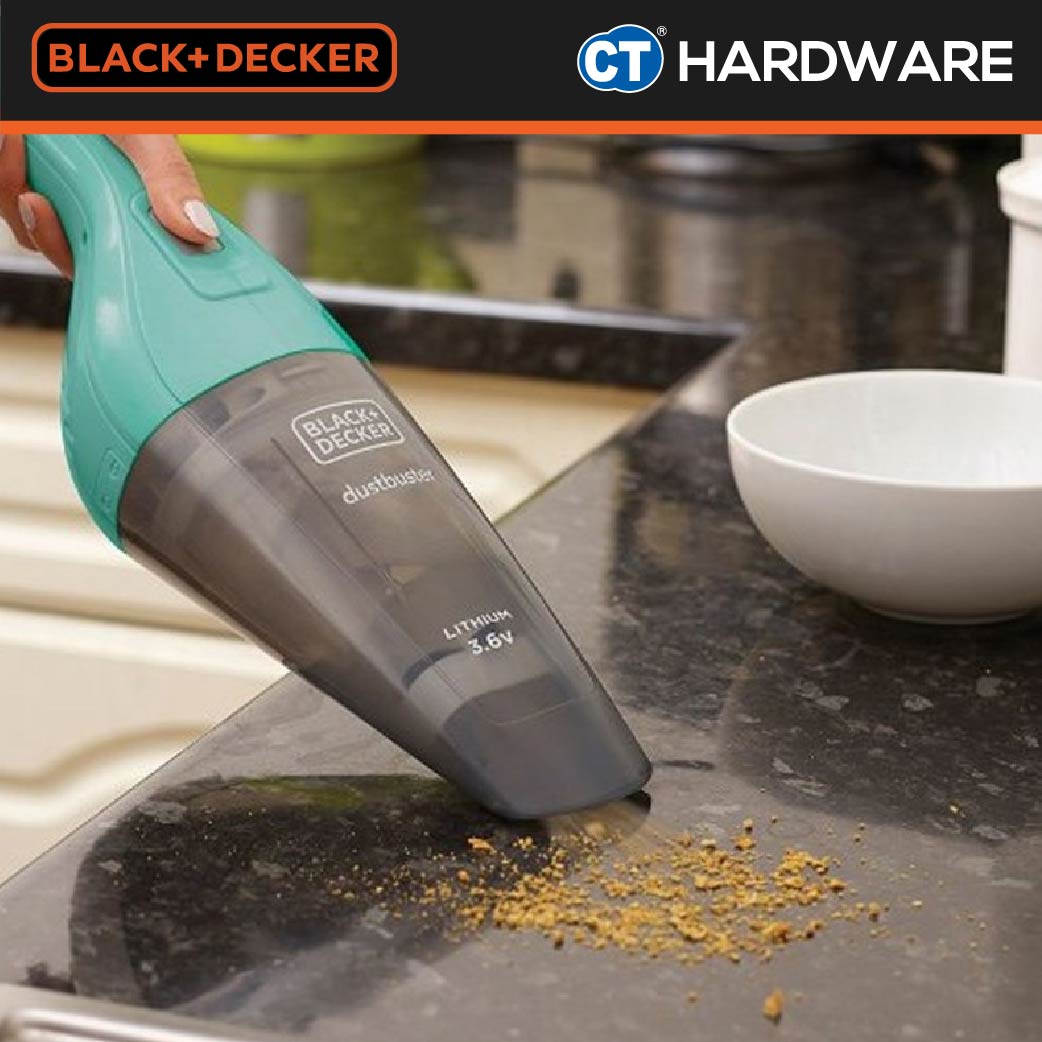 BLACK+DECKER NVB115JM HANDHELD VACUUM CLEANER CYCLONIC DUSTBUSTER (3.6V)