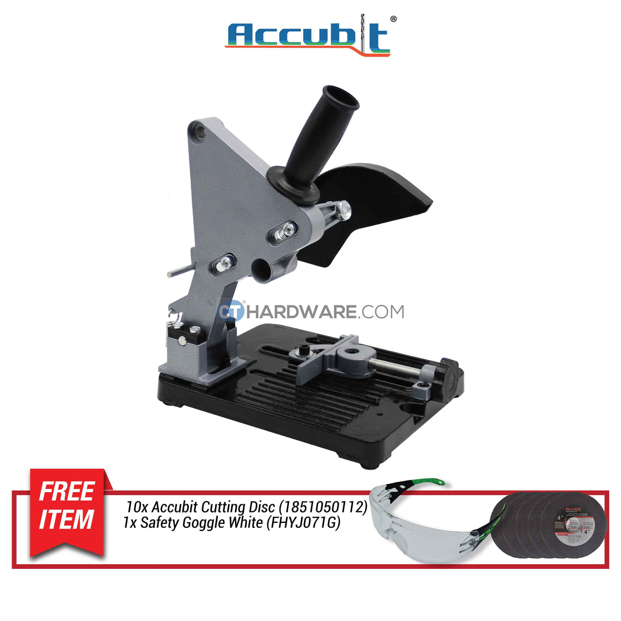 Accubit TZ6103 Grinder Stand for Angle Grinder 4" and 5"
