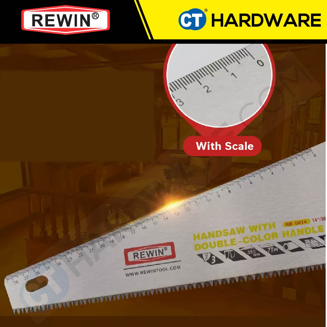 REWIN RB6620 HANDSAW 500MM LARGE HOUSEHOLD HANDSAW