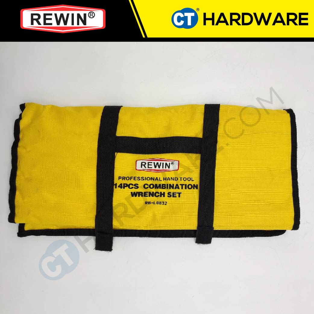 Rewin RBL0832 Combination Wrench Set 14pcs 8mm-32mm