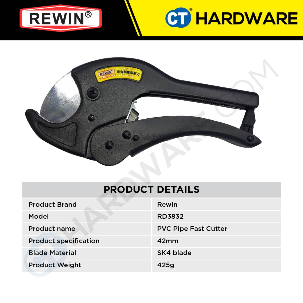 Rewin PVC Cuter (Heavy Duty) 42mm RD3832