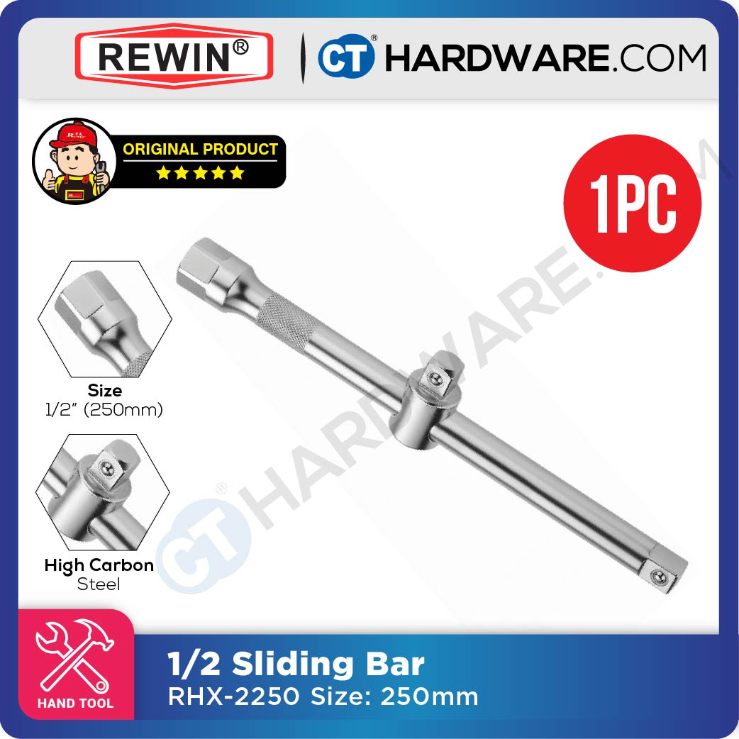 Rewin RHX2250 Sliding T-Bar RHX2250 1/2" x 10"