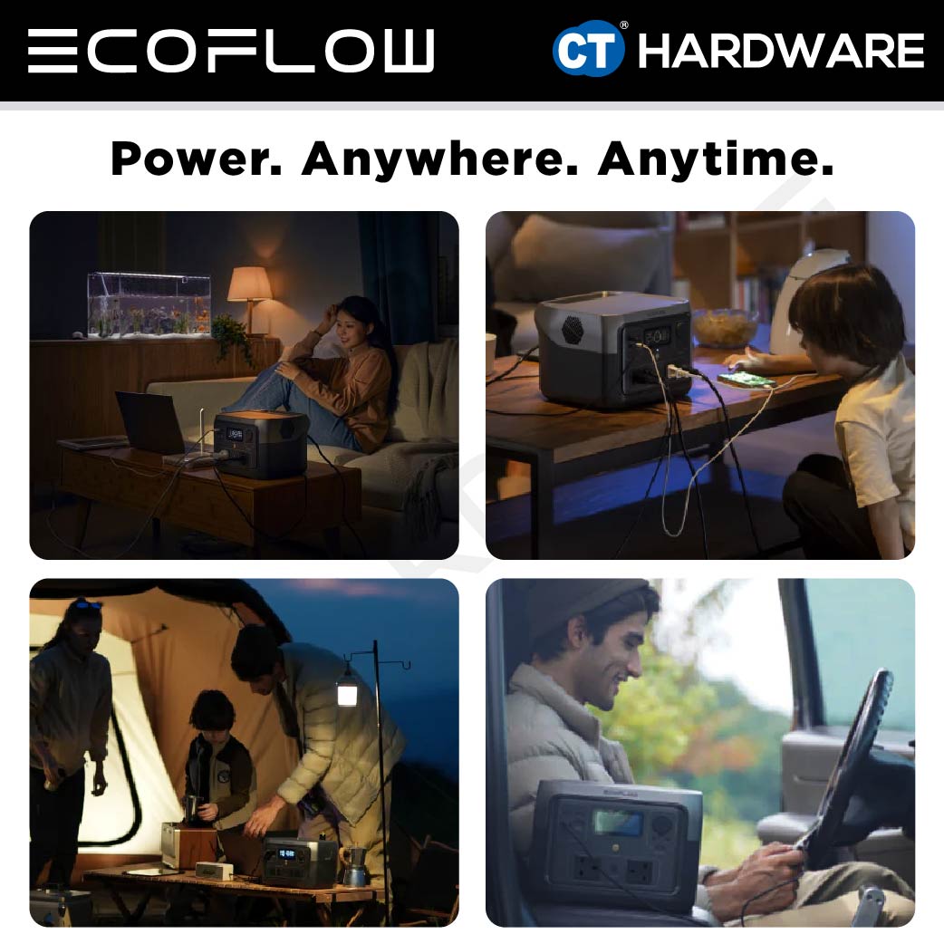 EcoFlow RIVER 2 Max Portable Power Station (512Wh | 500W Output)