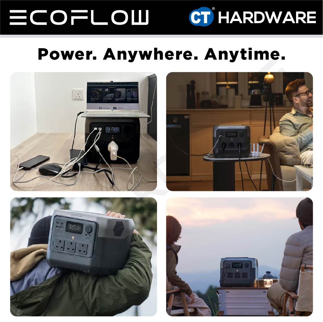 EcoFlow RIVER 2 Pro Power Station Portable | 800W (Surge 1600W) | 768Wh (240,000mAh)