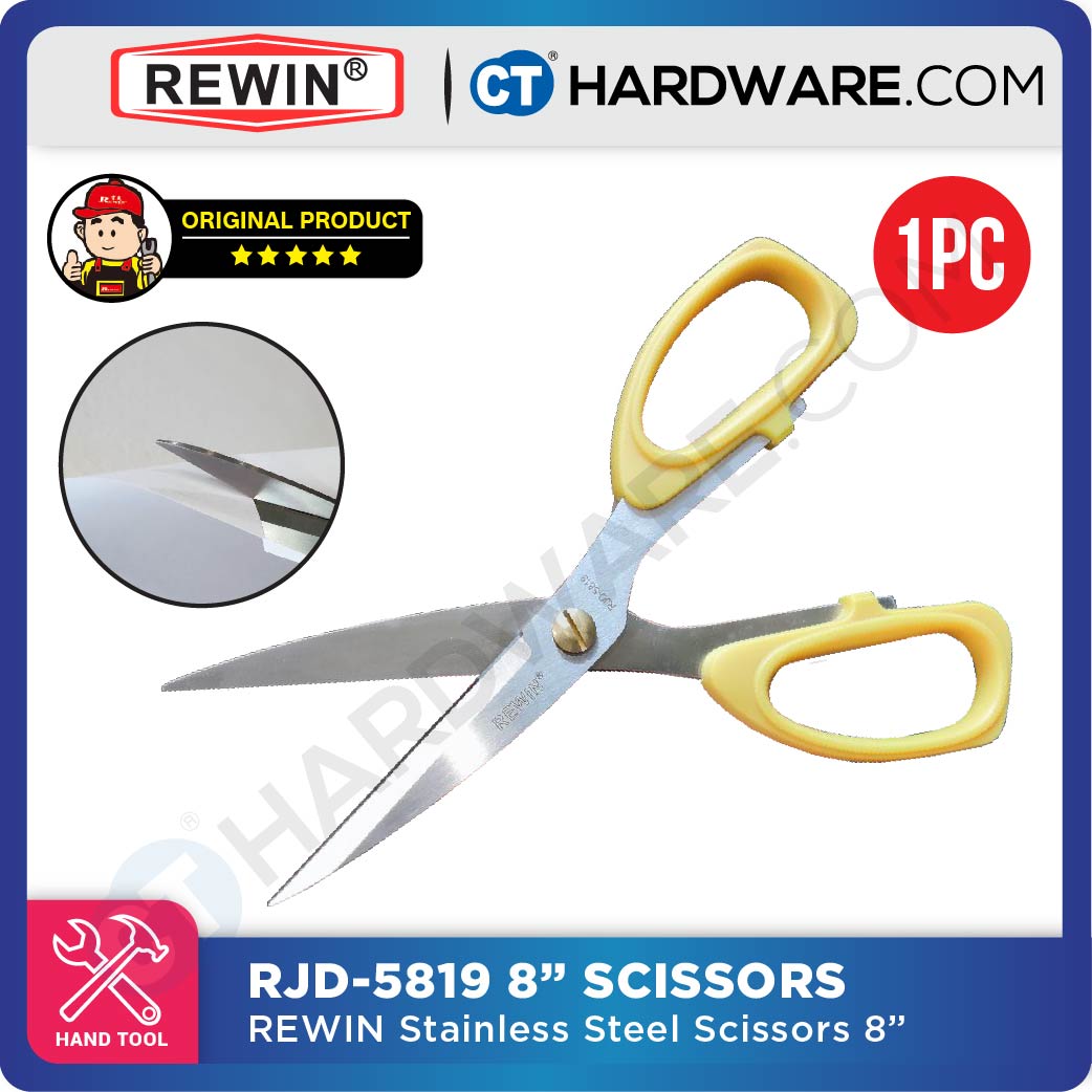 Rewin 8" Stainless Steel Scissors RJD5819