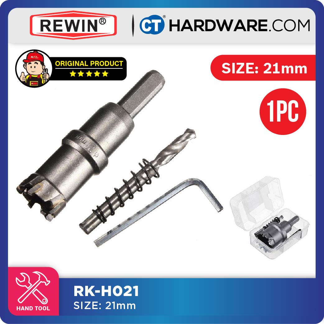 REWIN RKH TCT HOLE SAWS SIZE: 15MM - 35MM