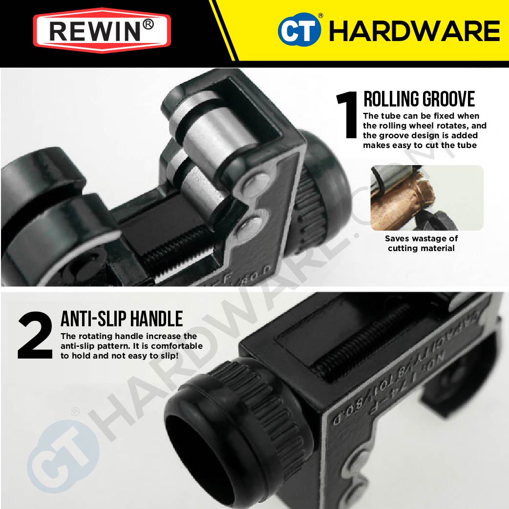 REWIN RQ211 TUBE CUTTER 3" 28MM