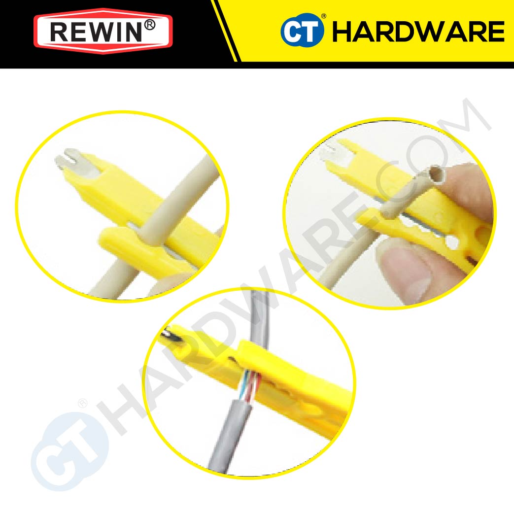 REWIN RWL383 Modular Crimping Tool 4P/6P/8P