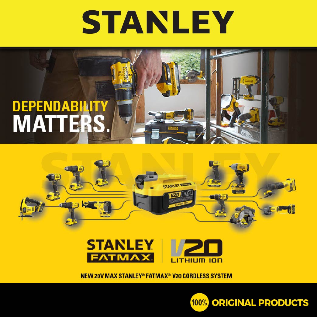 STANLEY SB204 BATTERY 20V 4.0AH LITHIUM-ION