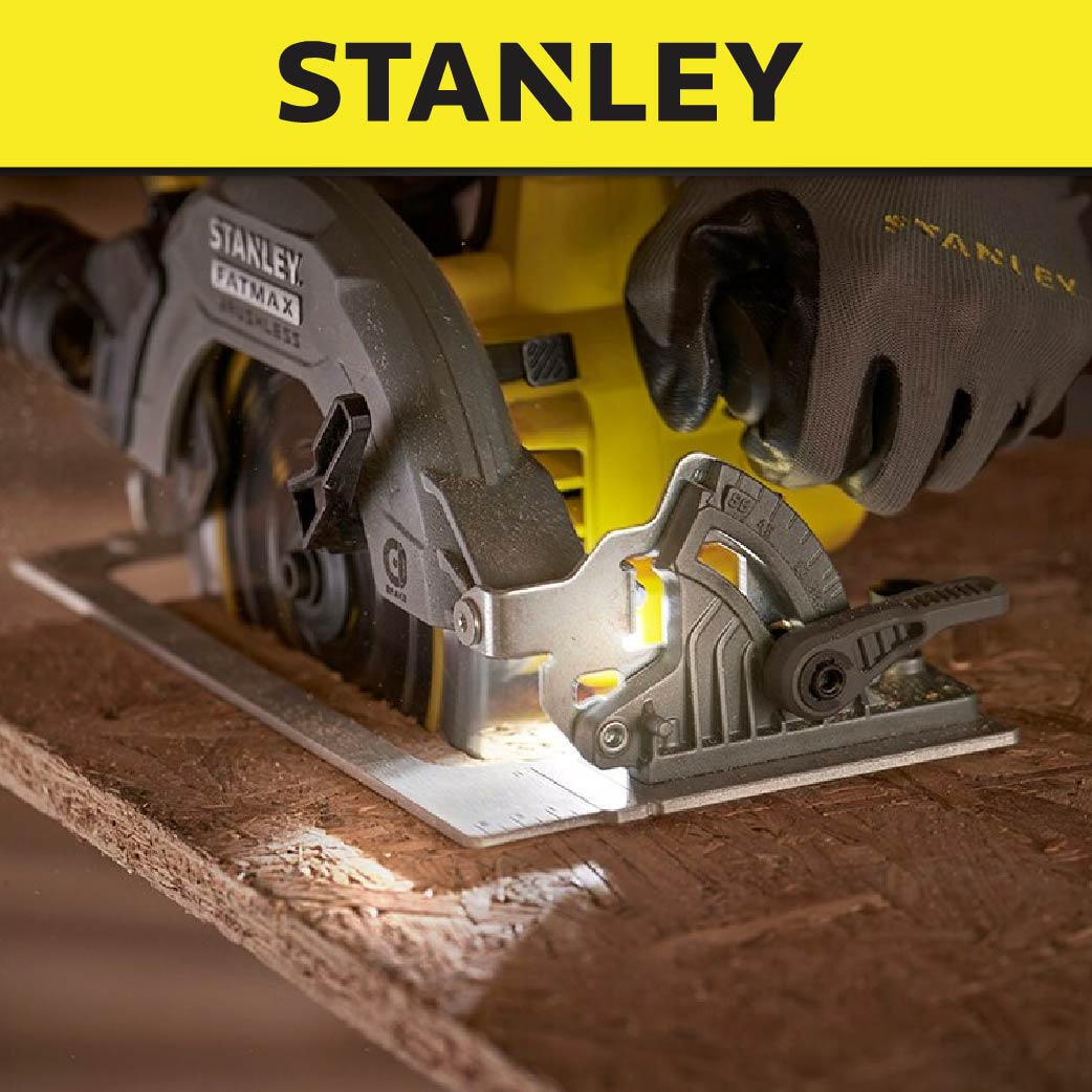 Stanley SBC550 Brushless Circular Saw 20V 185mm with Kit Options