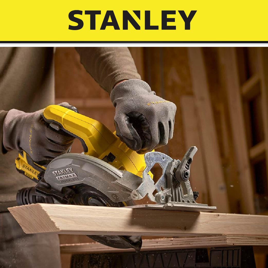 Stanley SBC550 Brushless Circular Saw 20V 185mm with Kit Options