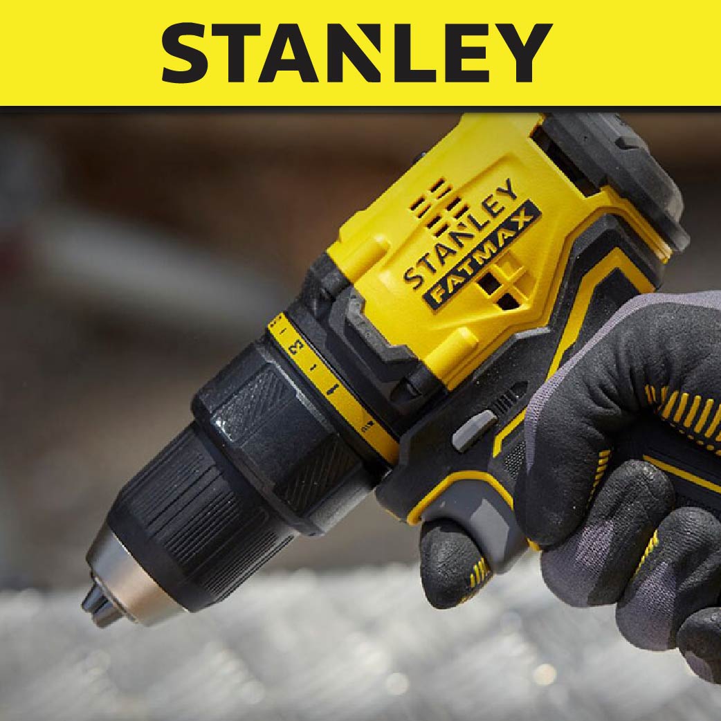 Stanley SBD714D2T Cordless Brushless Drill Driver 20V c/w 2x Battery & Charger