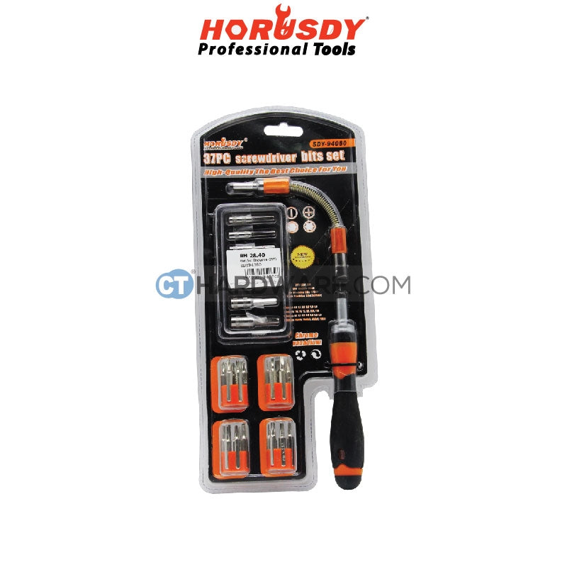 Horusdy SDY94080 Screwdriver Bits Set X 37Pcs