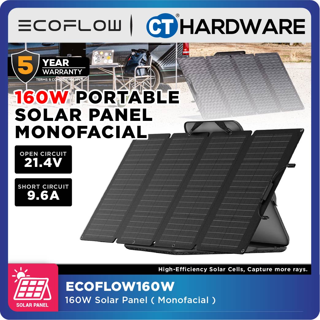 EcoFlow 160W Portable Solar Panel | For Portable Power Station