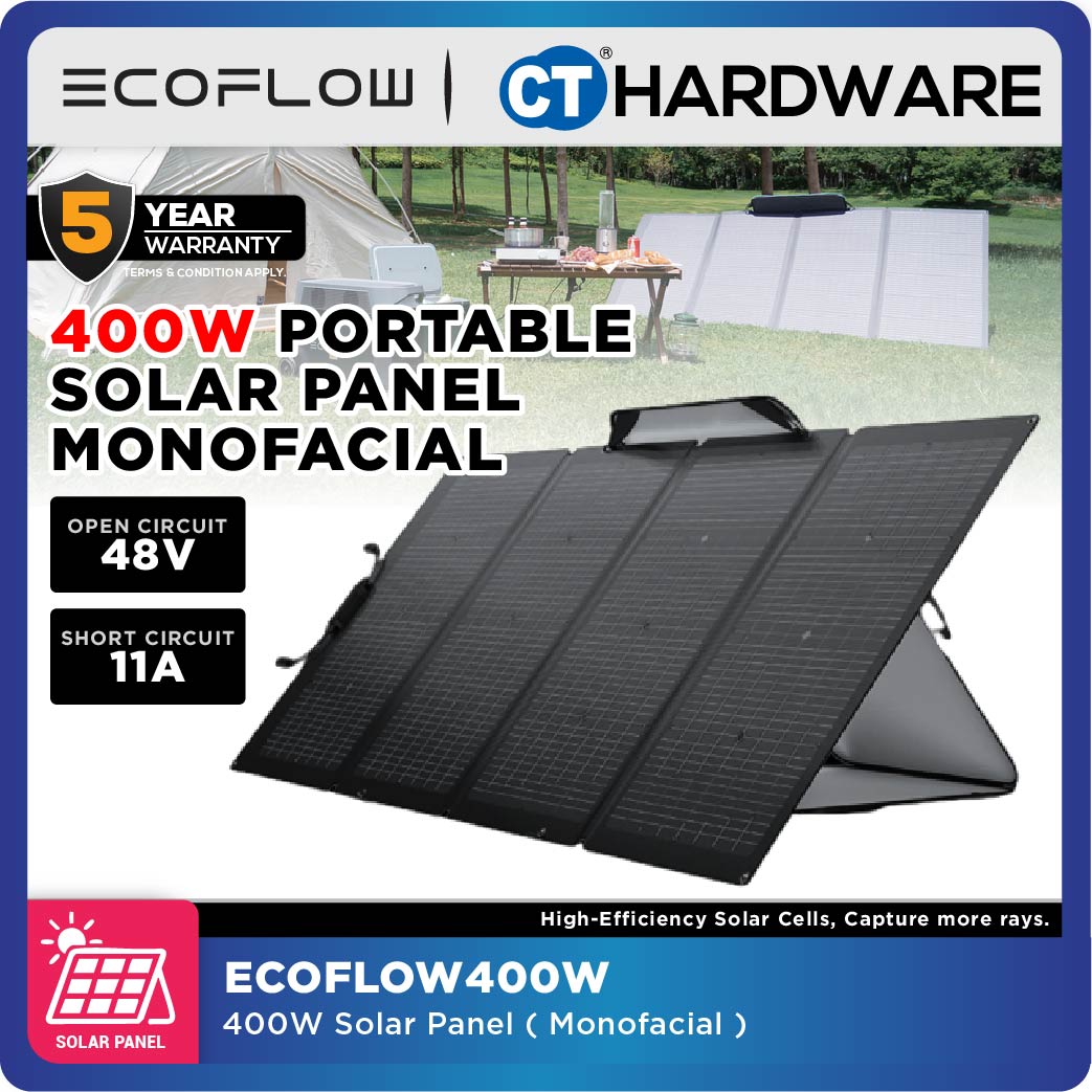 EcoFlow 400W Portable Solar Panel | For Portable Power Station