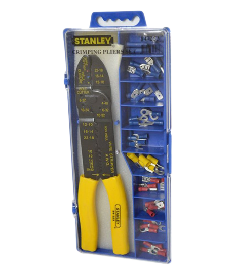 STANLEY 84253 CRIMPING PLIER SET 9" ( WIRE STRIPPER )