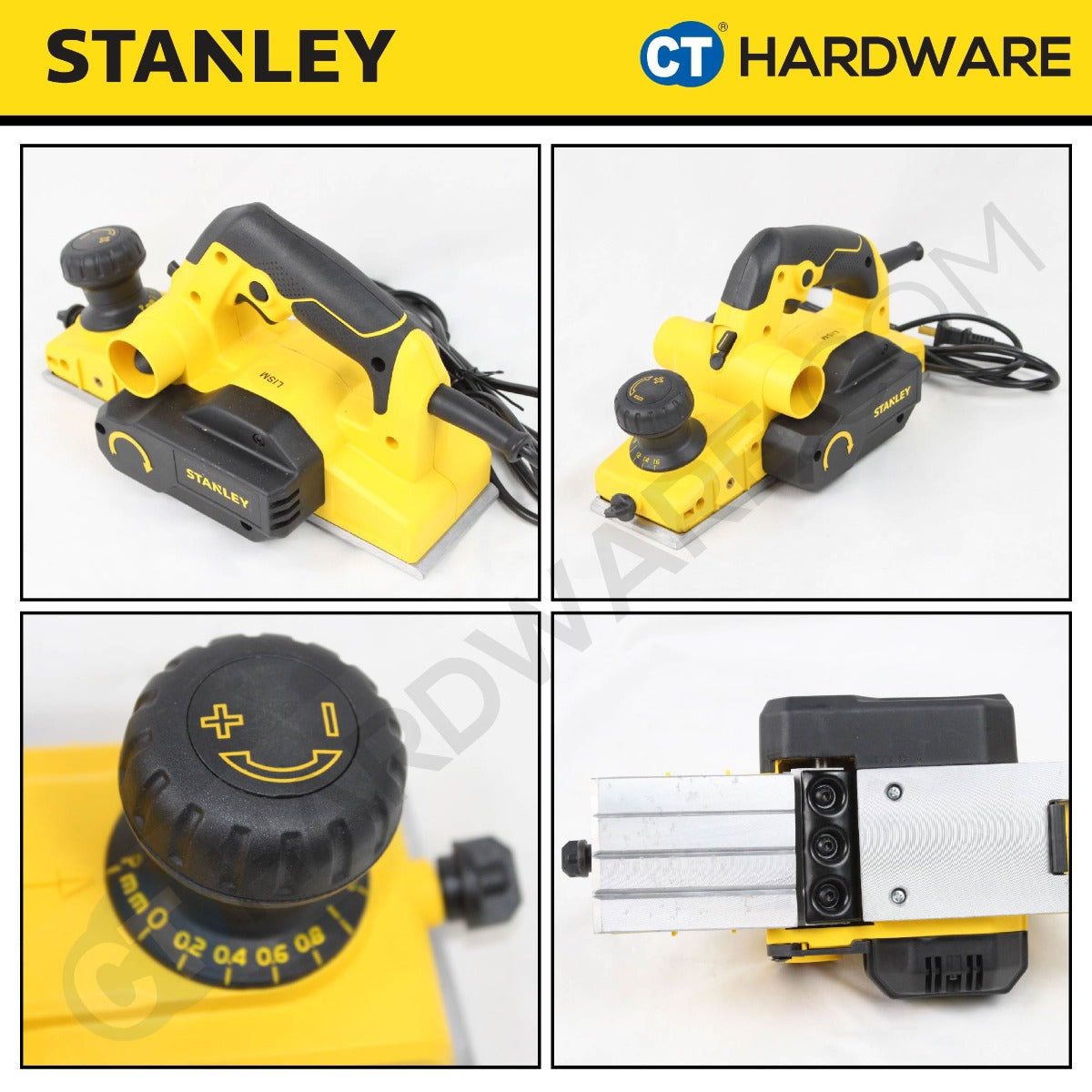 Stanley STEL630 Planer 750W 82mm