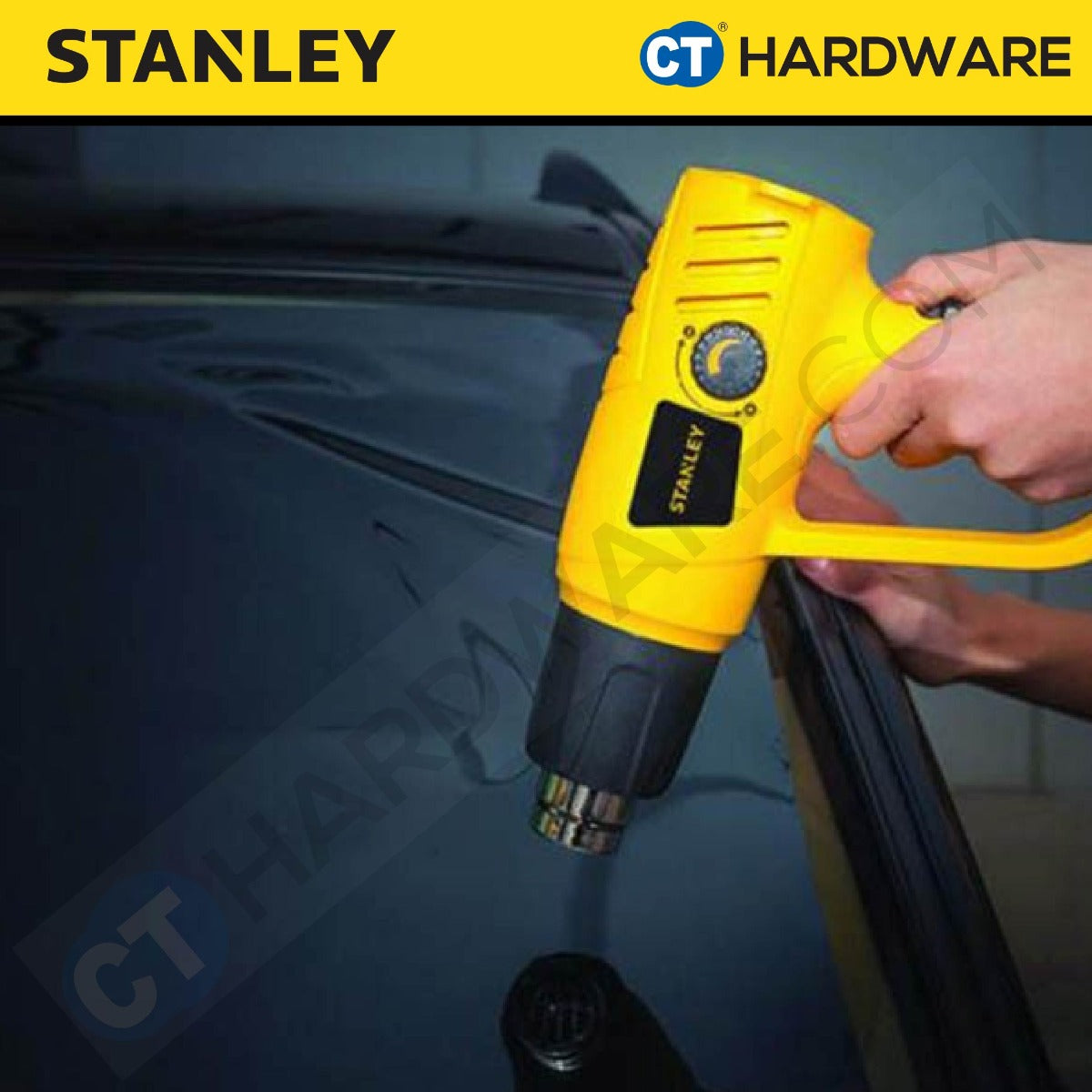 Stanley STEL670 Hot Air Gun 2000W with 2-Speed Settings