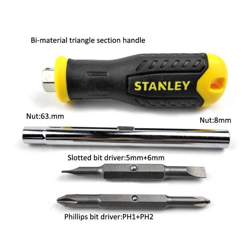 Stanley STHT68012-8 Screwdriver 6-Way