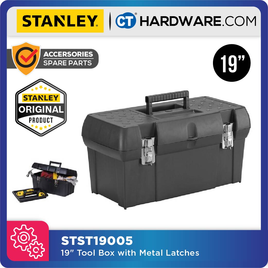 Stanley STST19005 Toolbox 19" With Metal Latches