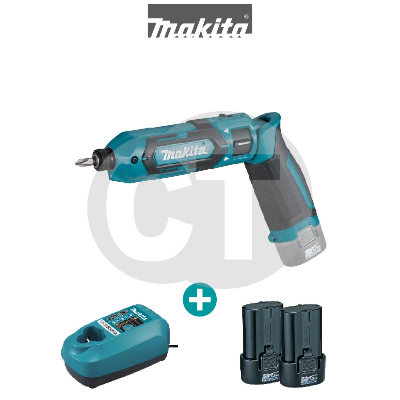 Makita TD022DSE Cordless Impact Driver Kit 7.2V 1/4" Hex
