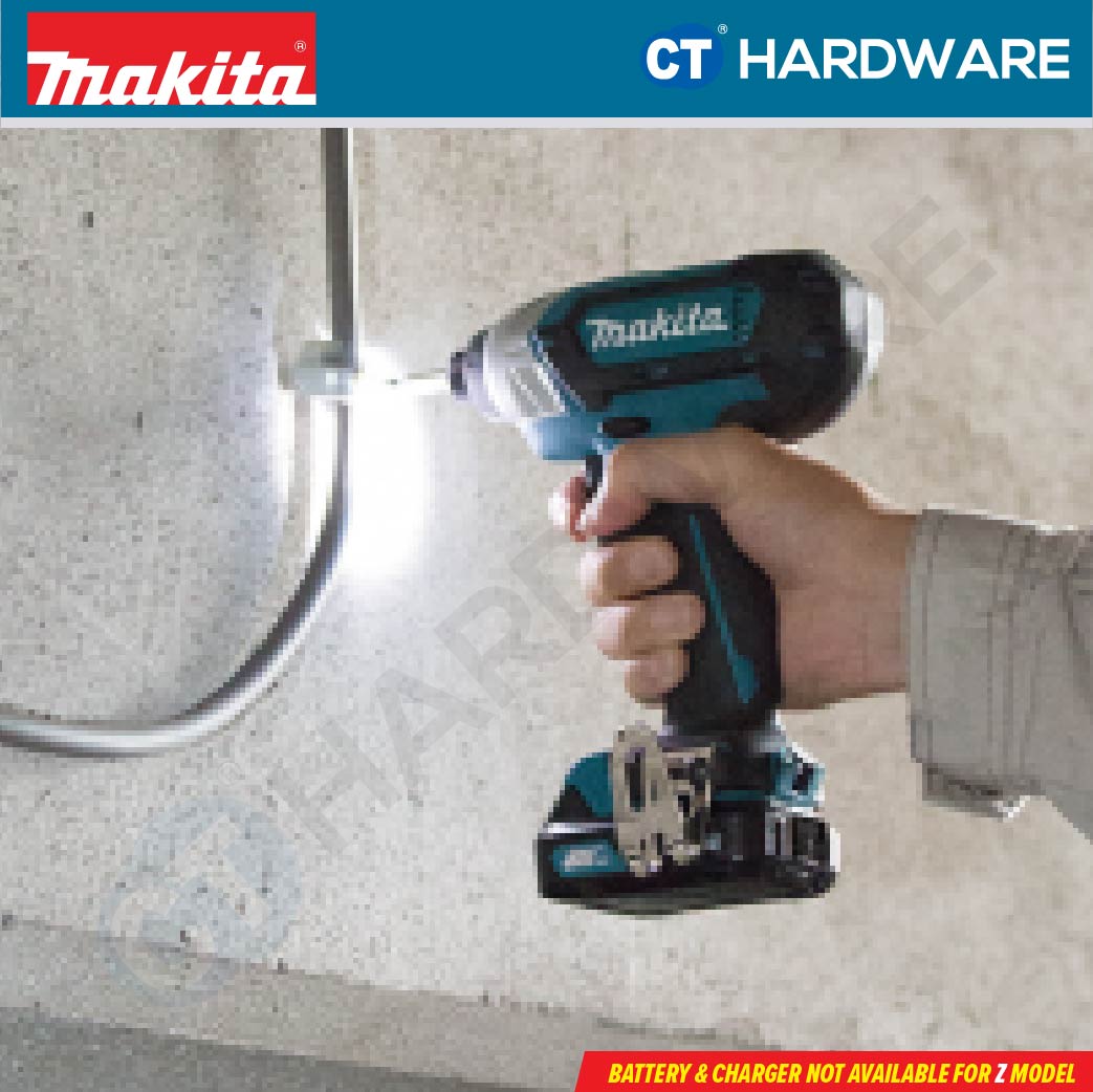 Makita CLX224HP Combo Kit 12V TT110D Impact Driver + HP333D Hammer Drill Incl. 2x 1.5Ah Battery, 1x Charger