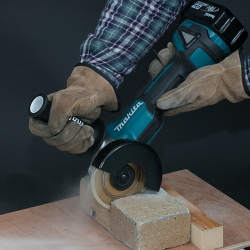 Makita DGA405Z/ RFE LXT 18V Cordless Brushless Angle Grinder 4" 100mm (Paddle Switch) (Body Only | 2-Battery)