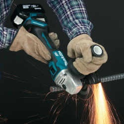 Makita DGA505RFE/ Z LXT 18V Cordless Brushless Angle Grinder 5" 125mm (Body Only | 2-Battery)