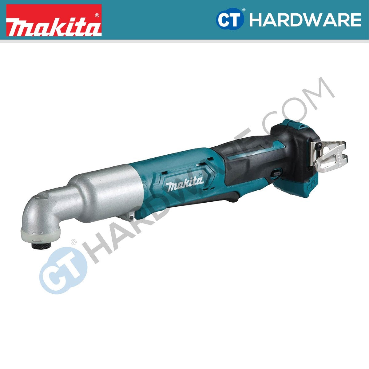 Makita TL064DWAE CXT 12Vmax Cordless Angle Impact Driver 1/4" 60NM Incl. 2x 2.0Ah Battery, 1x Charger