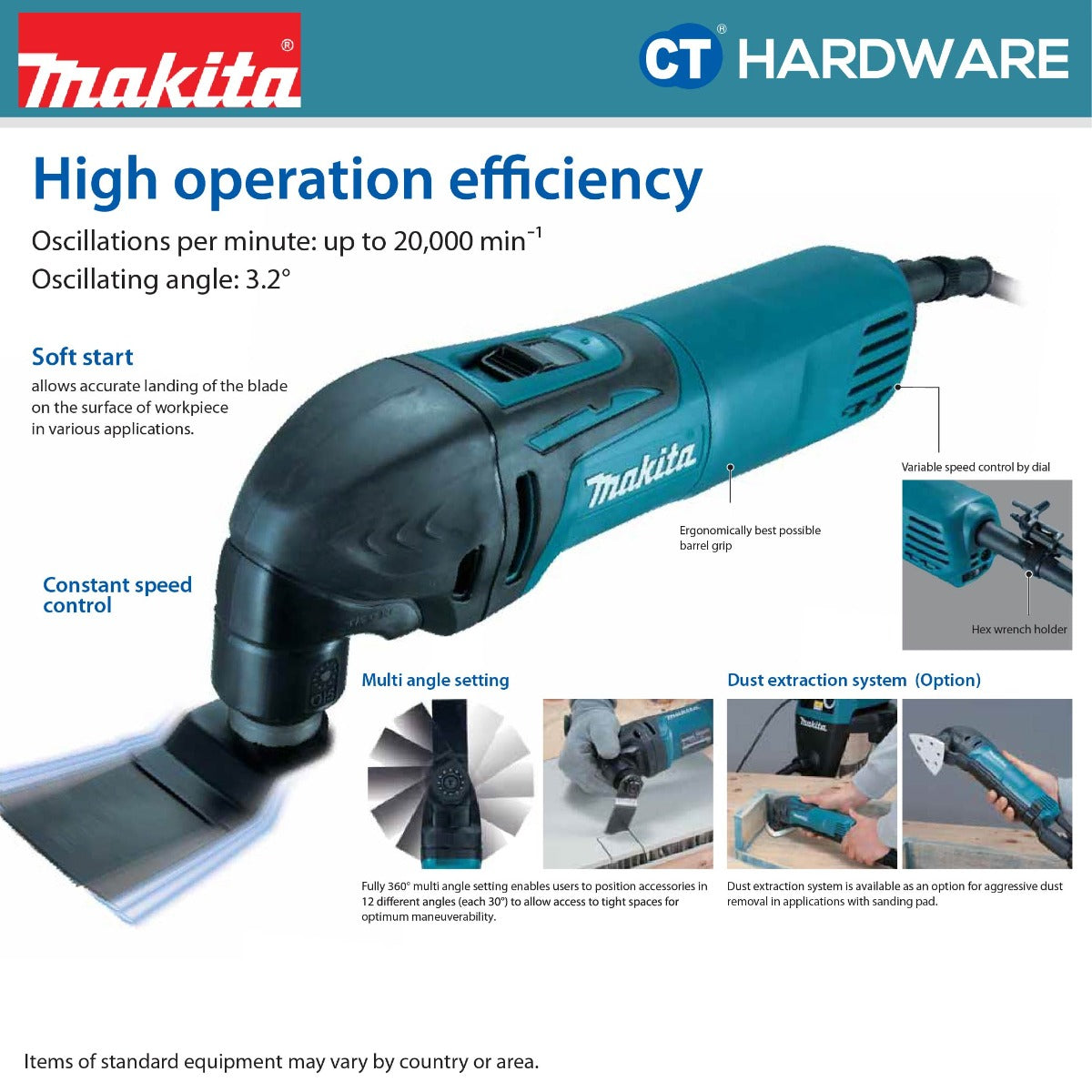 Makita TM3000C Multi Tool 320W
