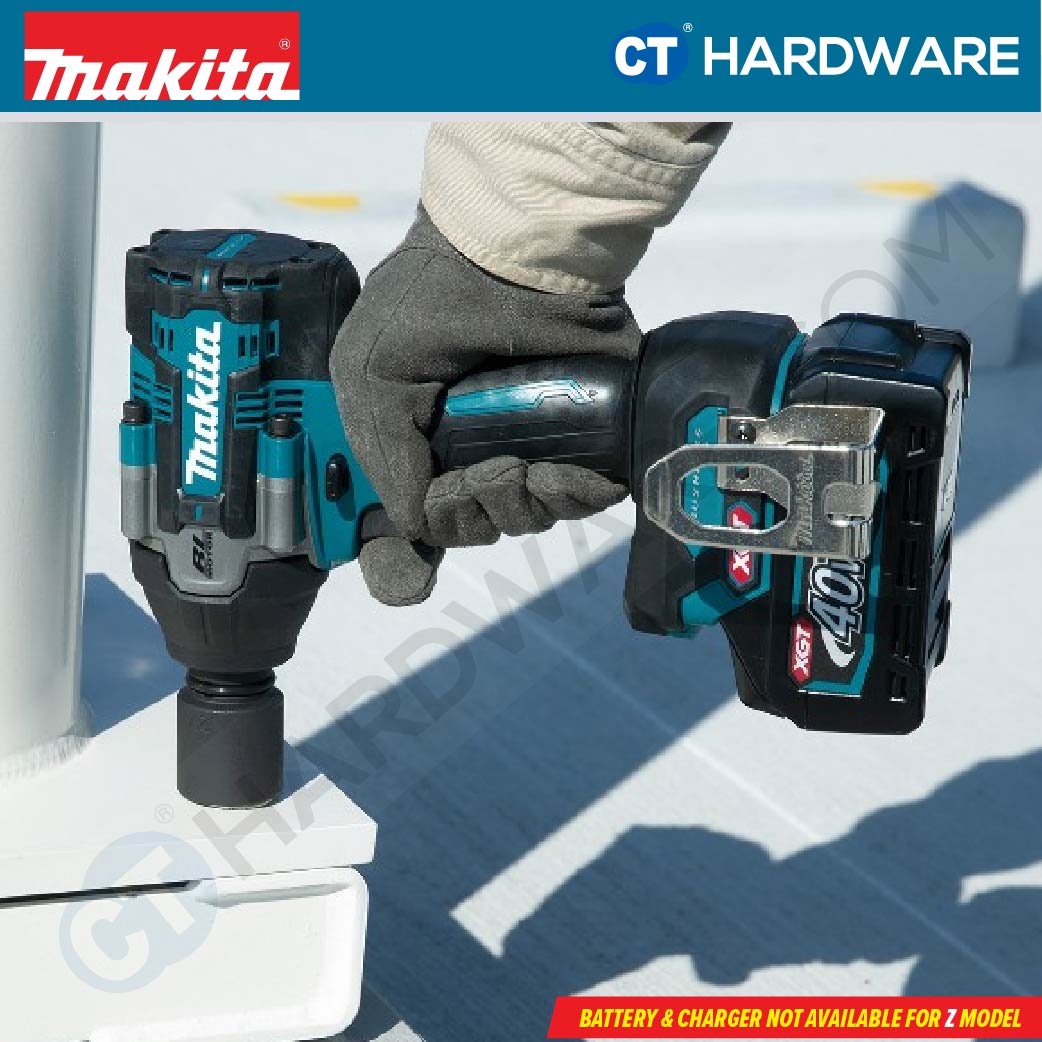 Makita TW008GZ XGT 40Vmax Cordless Brushless Impact Wrench 1/2" 760NM (Body Only)