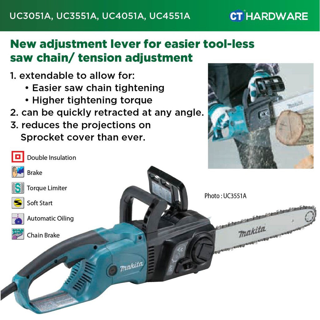 Makita UC4051A Chain Saw 16" 400mm 2000W