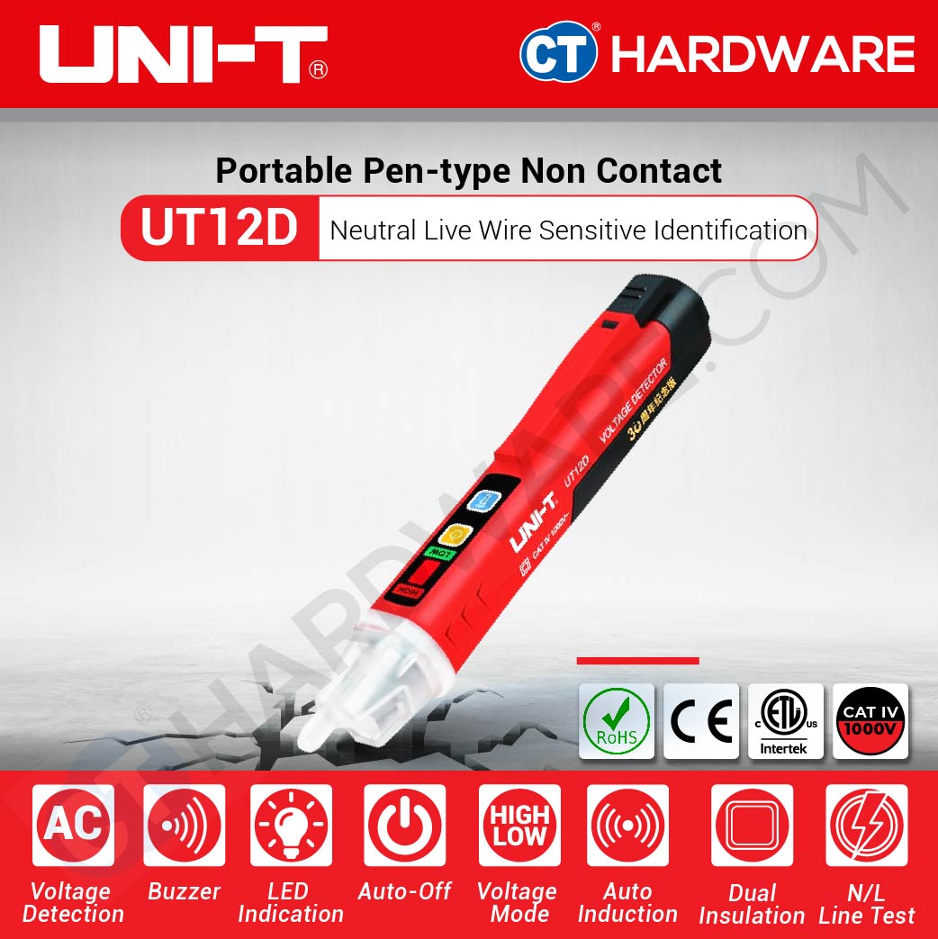 UNI-T UT12D VOLTAGE DETECTOR