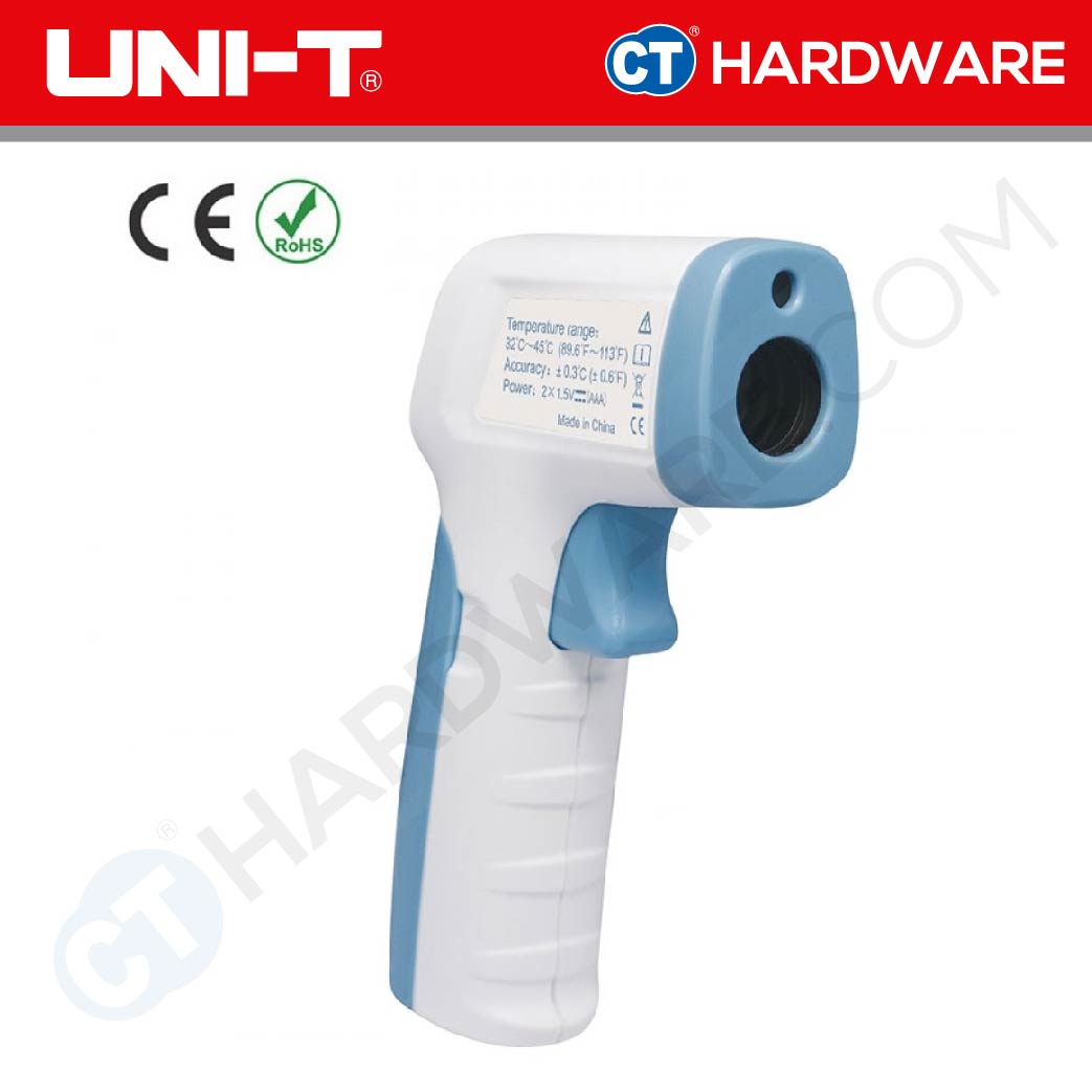 UNI-T UT300H INFRARED THERMOMETER 32 - 42.9°C | DISTANCE 5-10CM