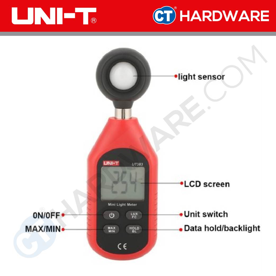 UNI-T UT383 MINI LIGHT METER
