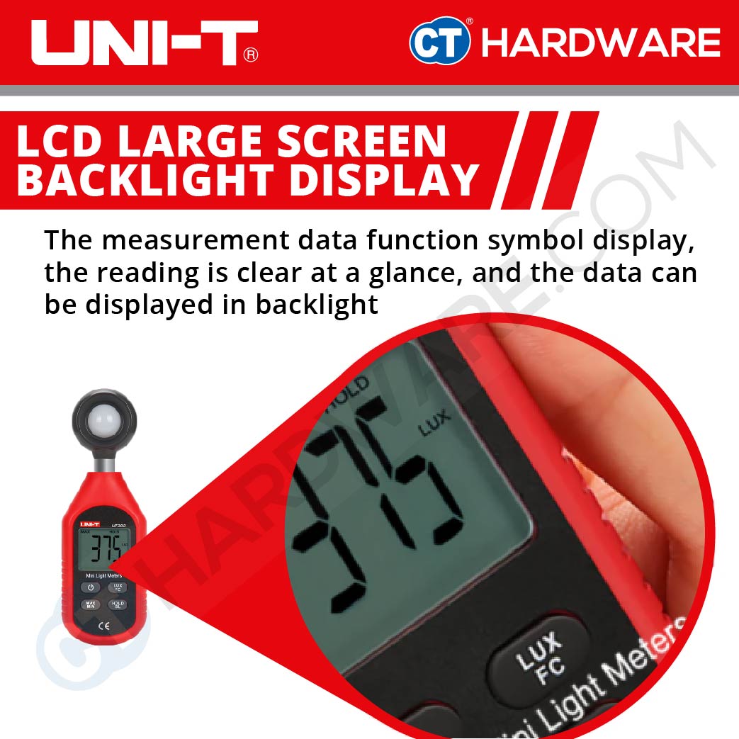 UNI-T UT383 MINI LIGHT METER