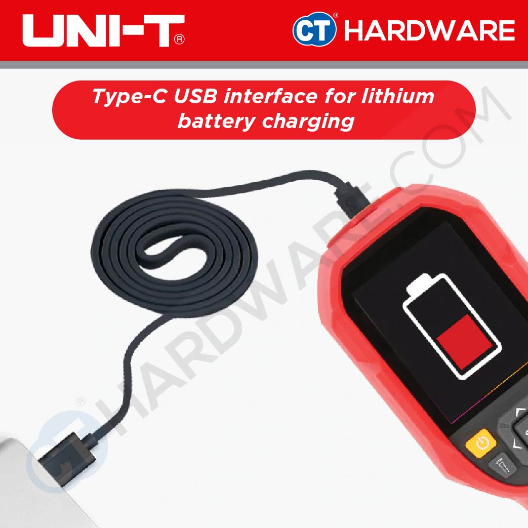 UNI-T UTi165K PROFESSIONAL THERMAL IMAGER TEMPERATURE 90-45 DEGREE COME WITH TRIPOD