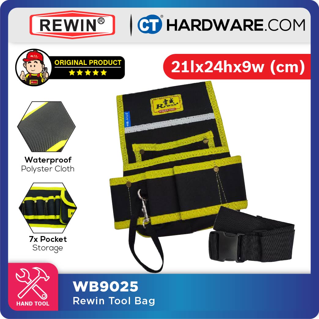 REWIN WB9025 TOOL POUCH ( 38 x 36 x 61 CM )
