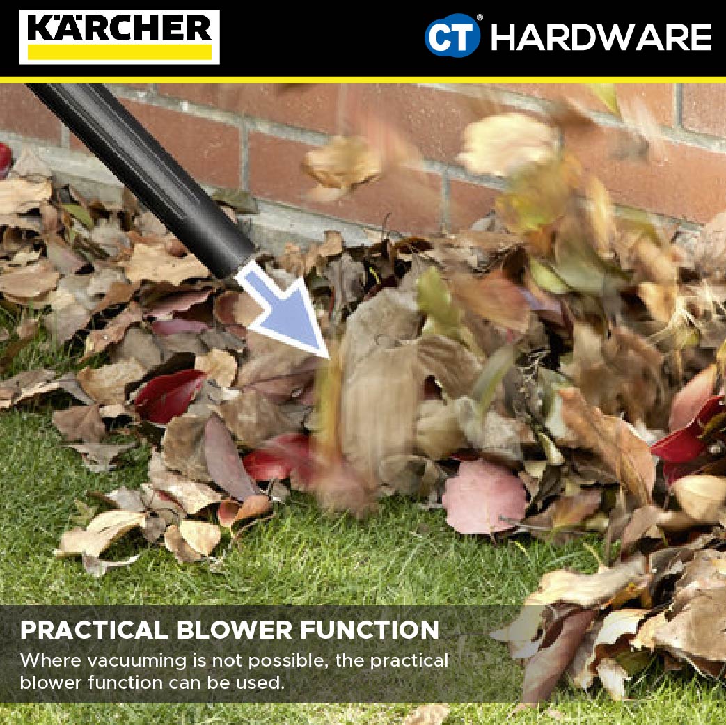 Kärcher WD 1 Classic + K 2.050 2-Tool Combo Set Wet & Dry Vacuum Cleaner and High Pressure Washer