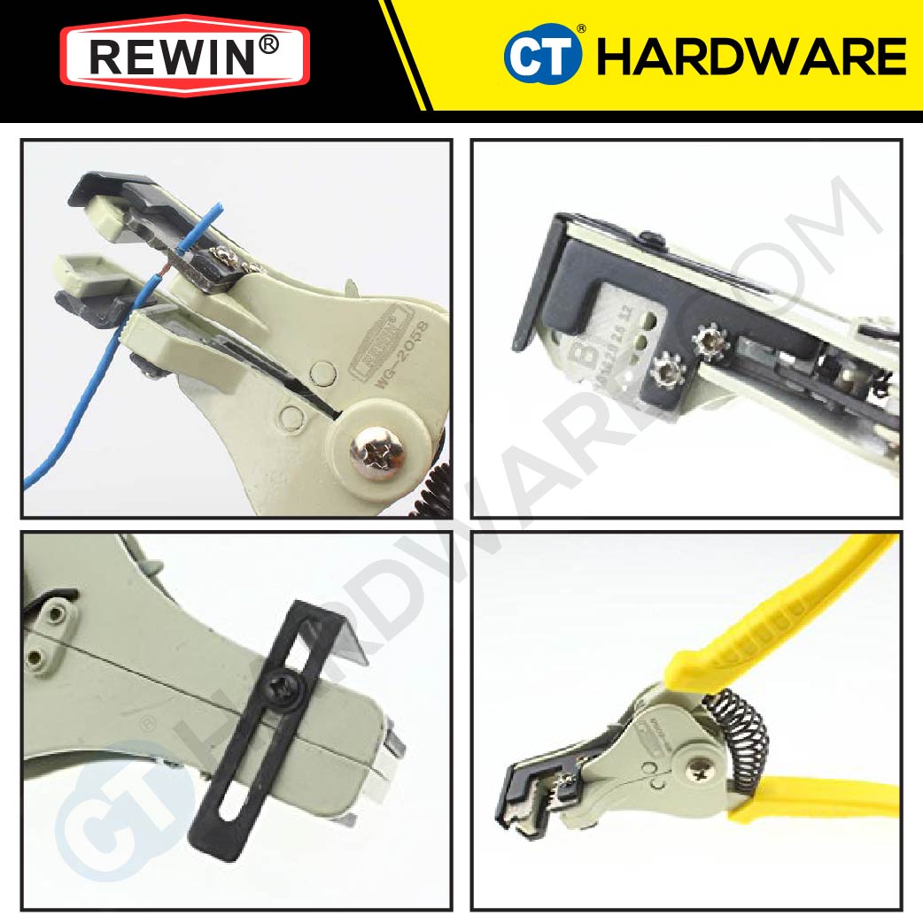 REWIN WG2058 HIGH GRADE WIRE STRIPPER
