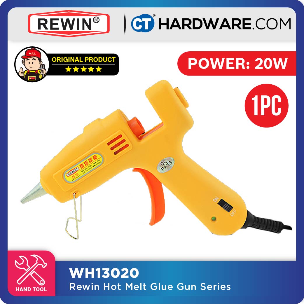 REWIN WH13020 HOT MELT GLUE GUN SERIES 20W