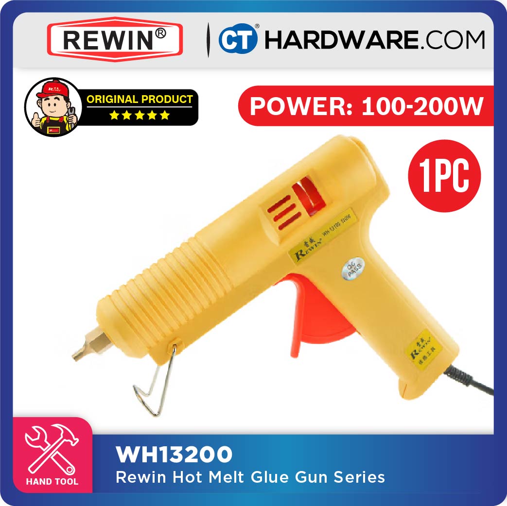 REWIN WH13200 GLUE GUN 100-200W ( PISTOL TYPE )