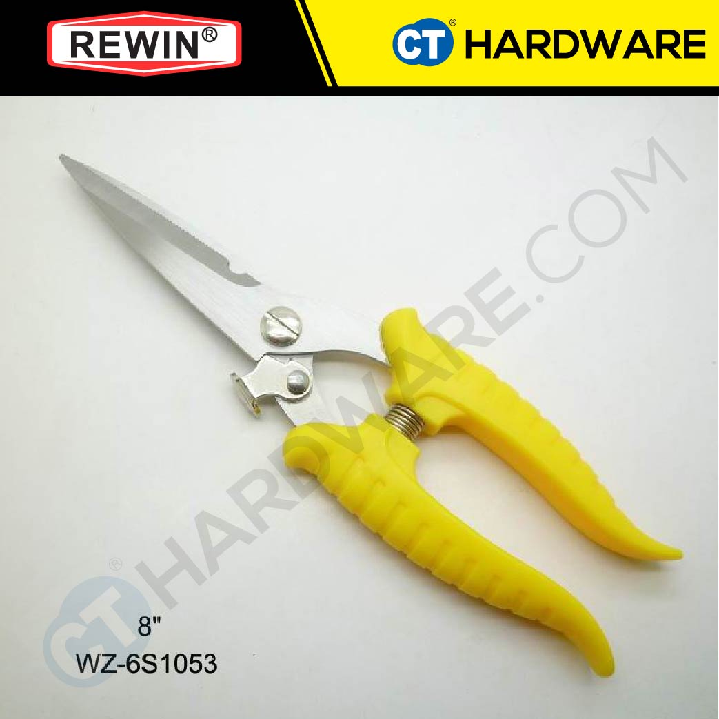 REWIN GARDEN SCISSORS 6" 150mm WH3010