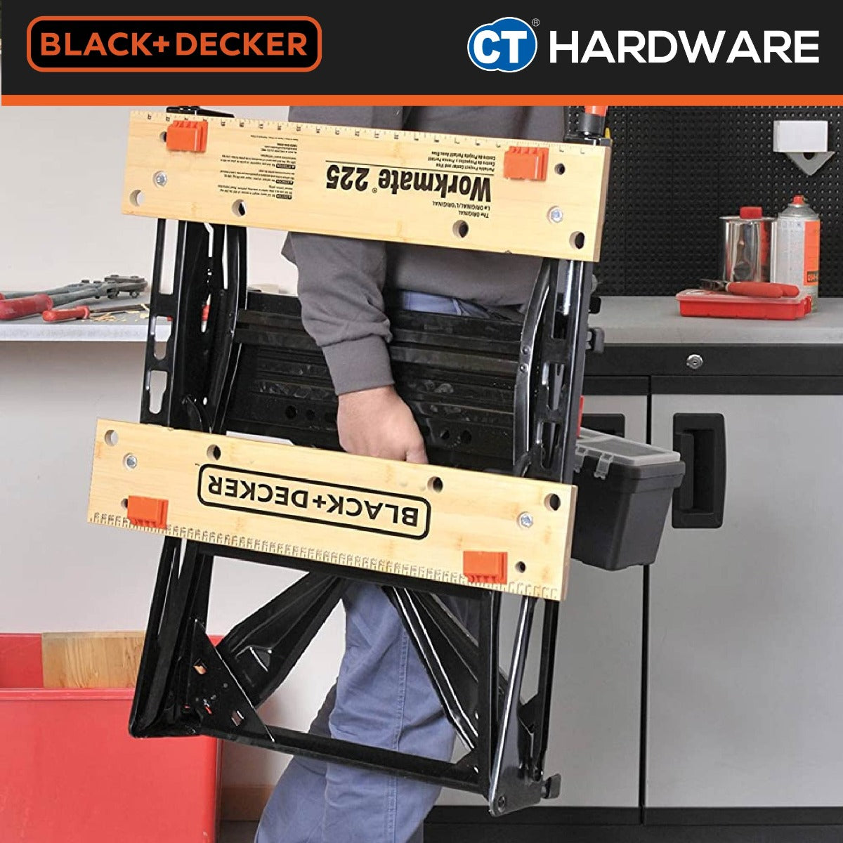 BLACK+DECKER WM225 Portable Project Center And Vise