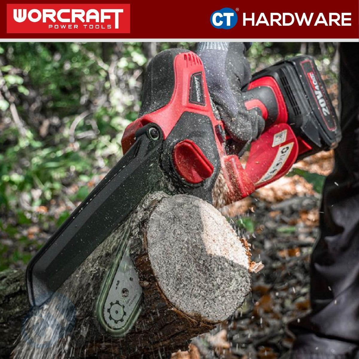Worcraft WP-K0106-4336 Guide Bar 6" for CHS-S20LiB Chain Saw